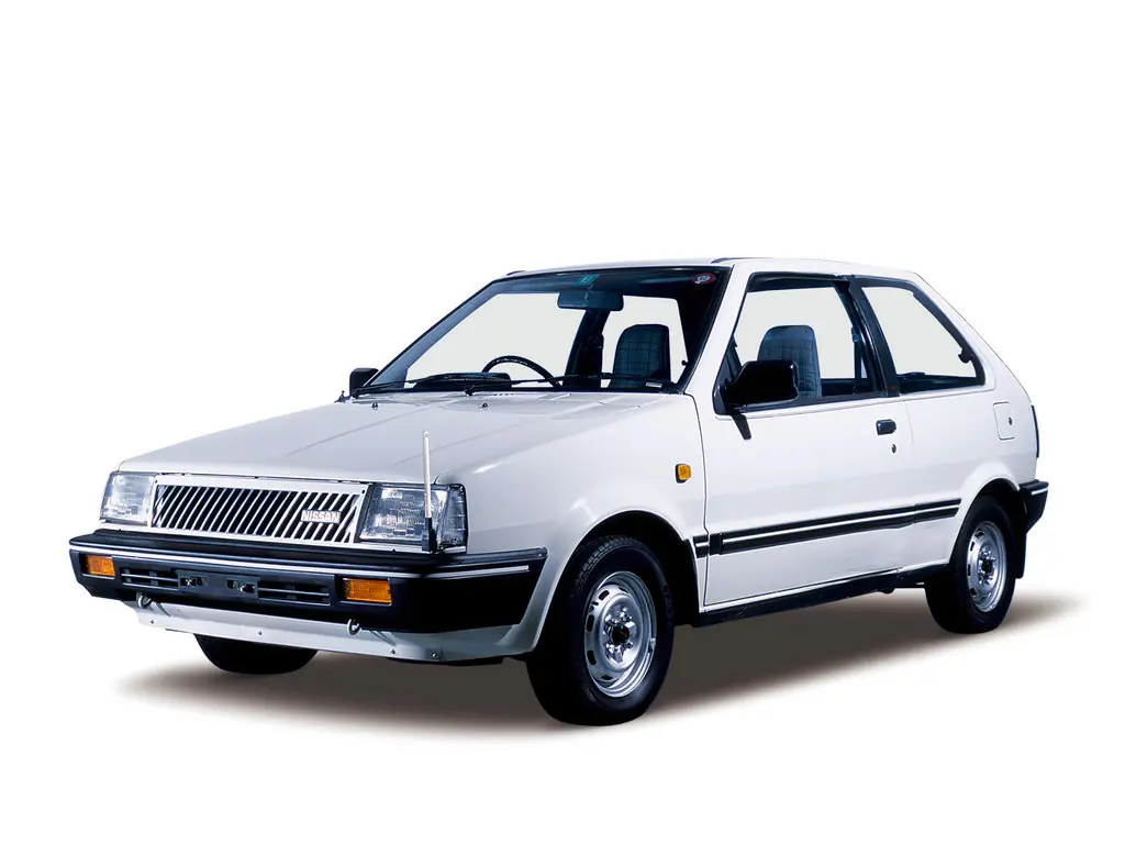 Nissan March (EK10, K10) 1 поколение, рестайлинг, хэтчбек 3 дв. (02.1985 - 12.1988)